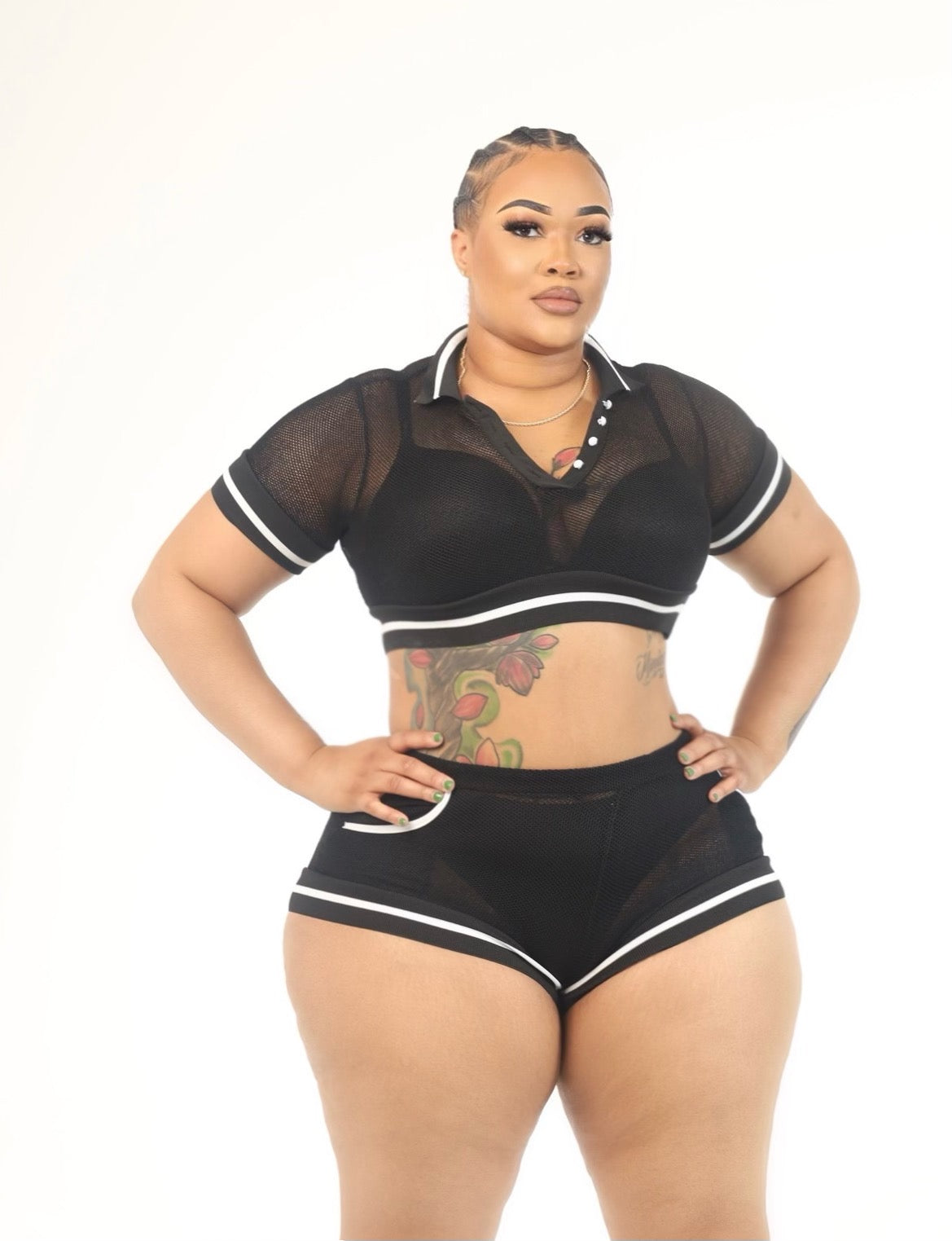 Cuff look! 2pc of set