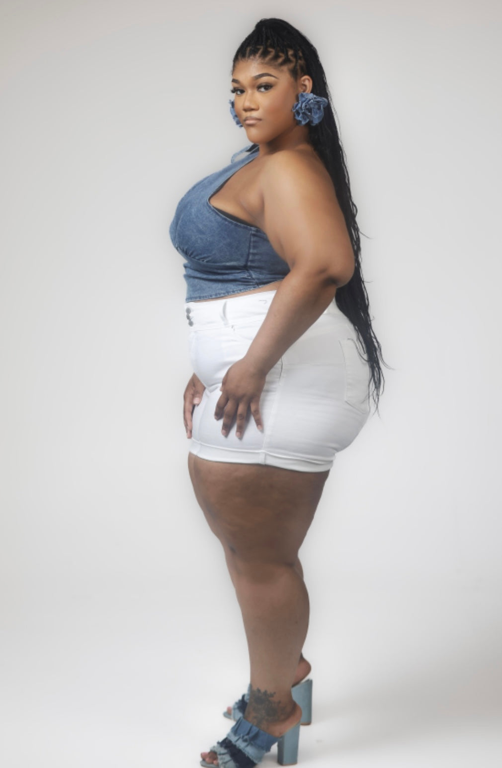 APF denim top