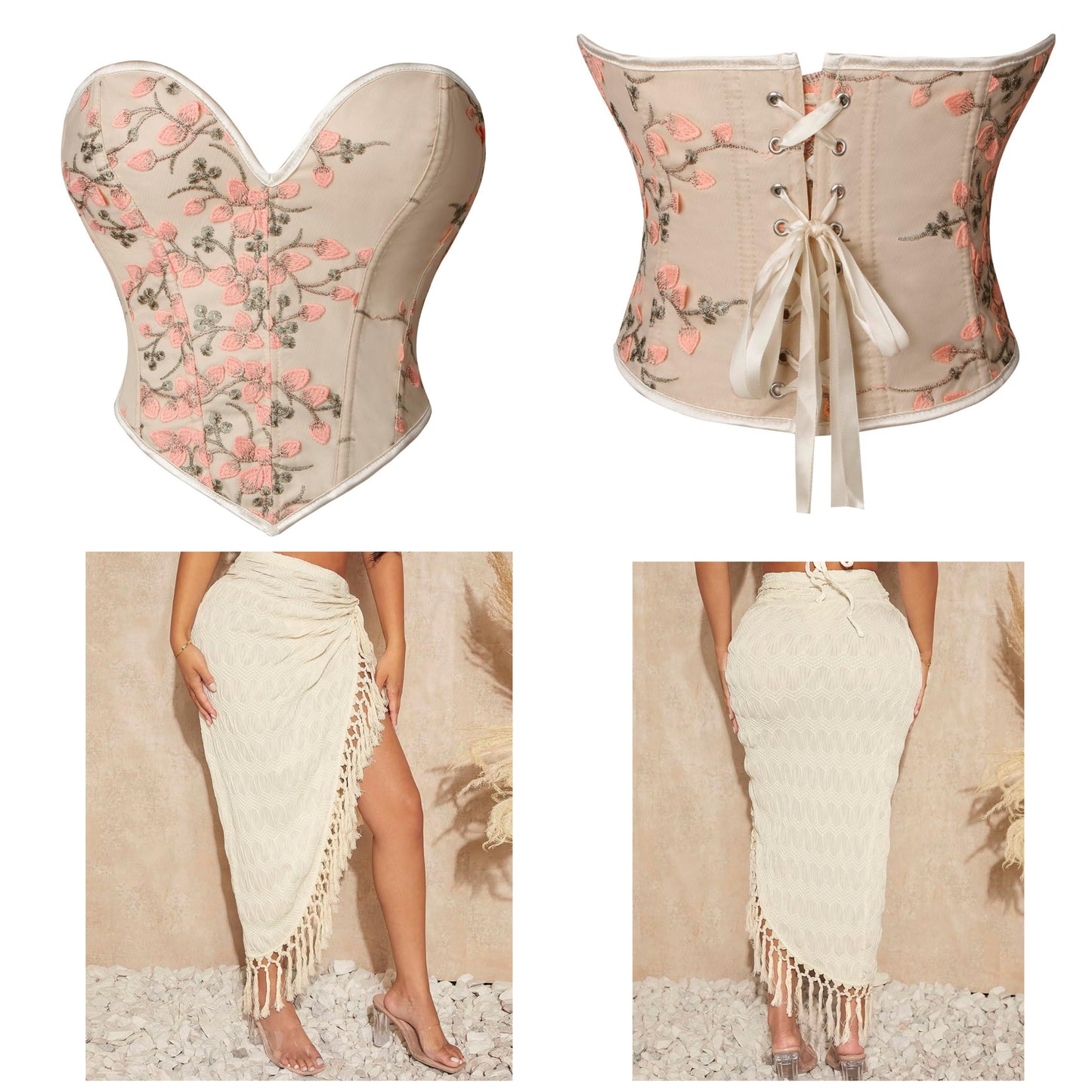 Beauty is her name Top & Skirt (Sold separately) M-2x