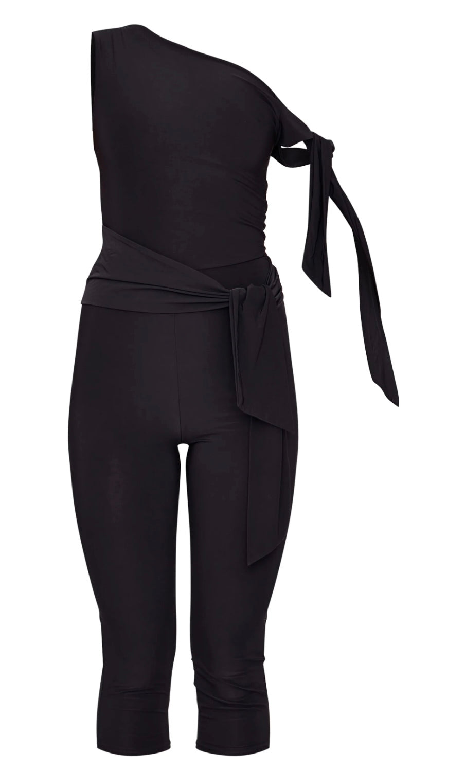 Off shoulder 2pc tie up set Apricot, Black, Dark Brown and Dark Green). Small-3x