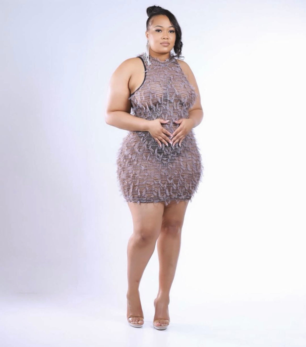 Excuse me Miss thread dress (Small-2x)