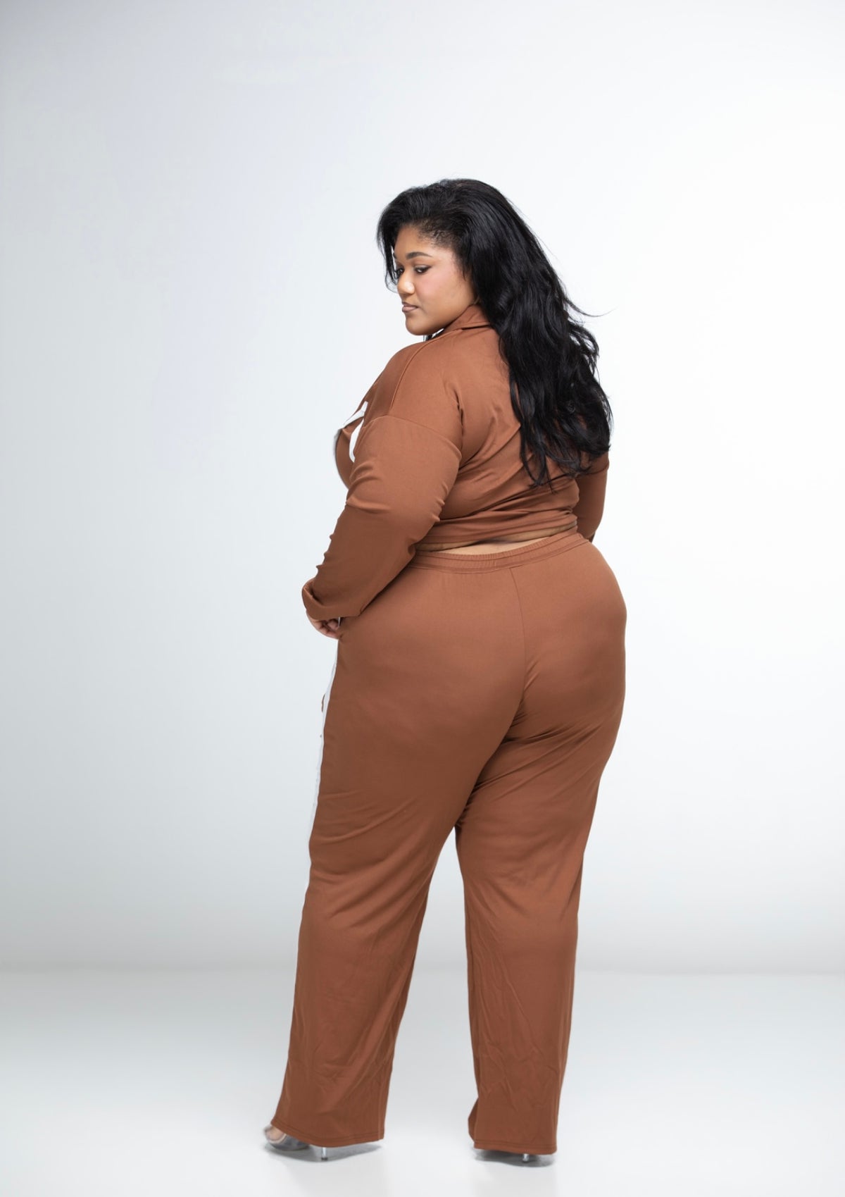 APF 2 pc tracksuit (Brown, Black and Royal Blue)