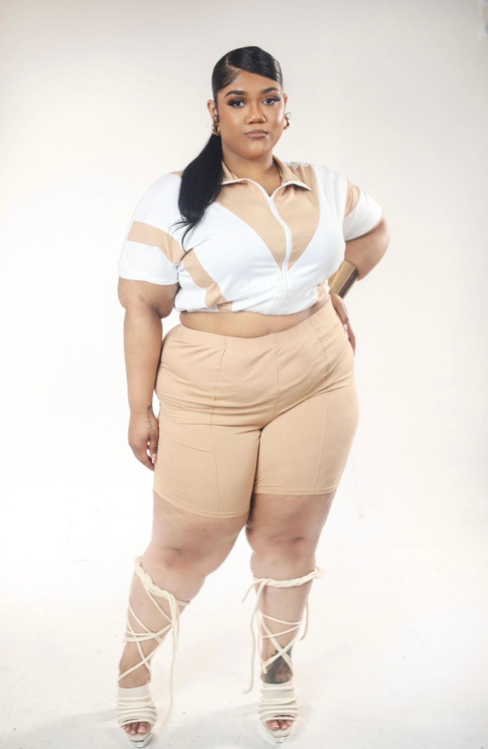 APF Nude me 2 pc short set