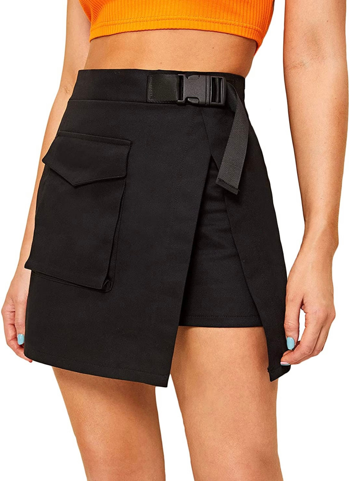 Buckle skirt 2pc set  (Small-2x)