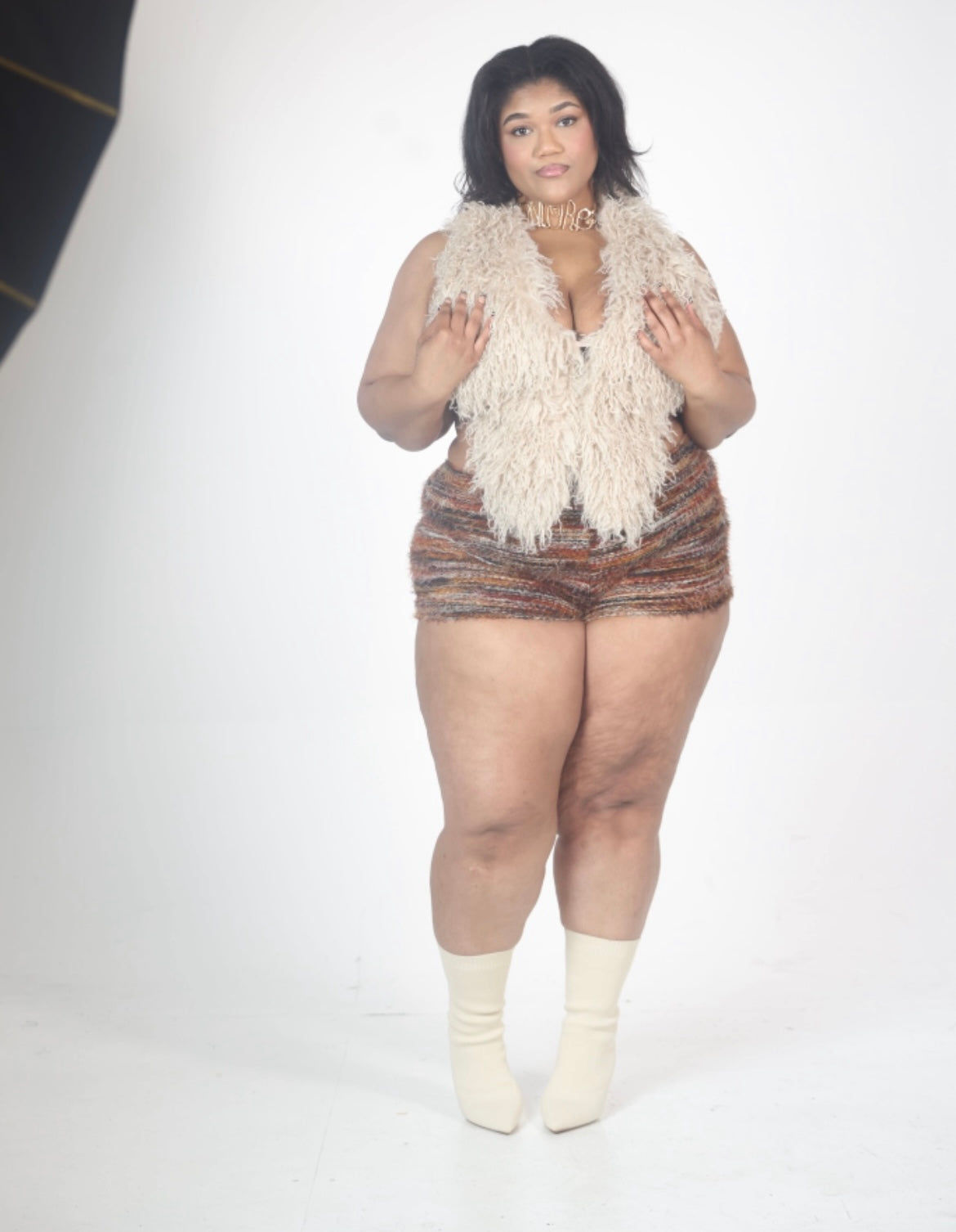 APF Fringe look (Vest and Shorts sold separately)
