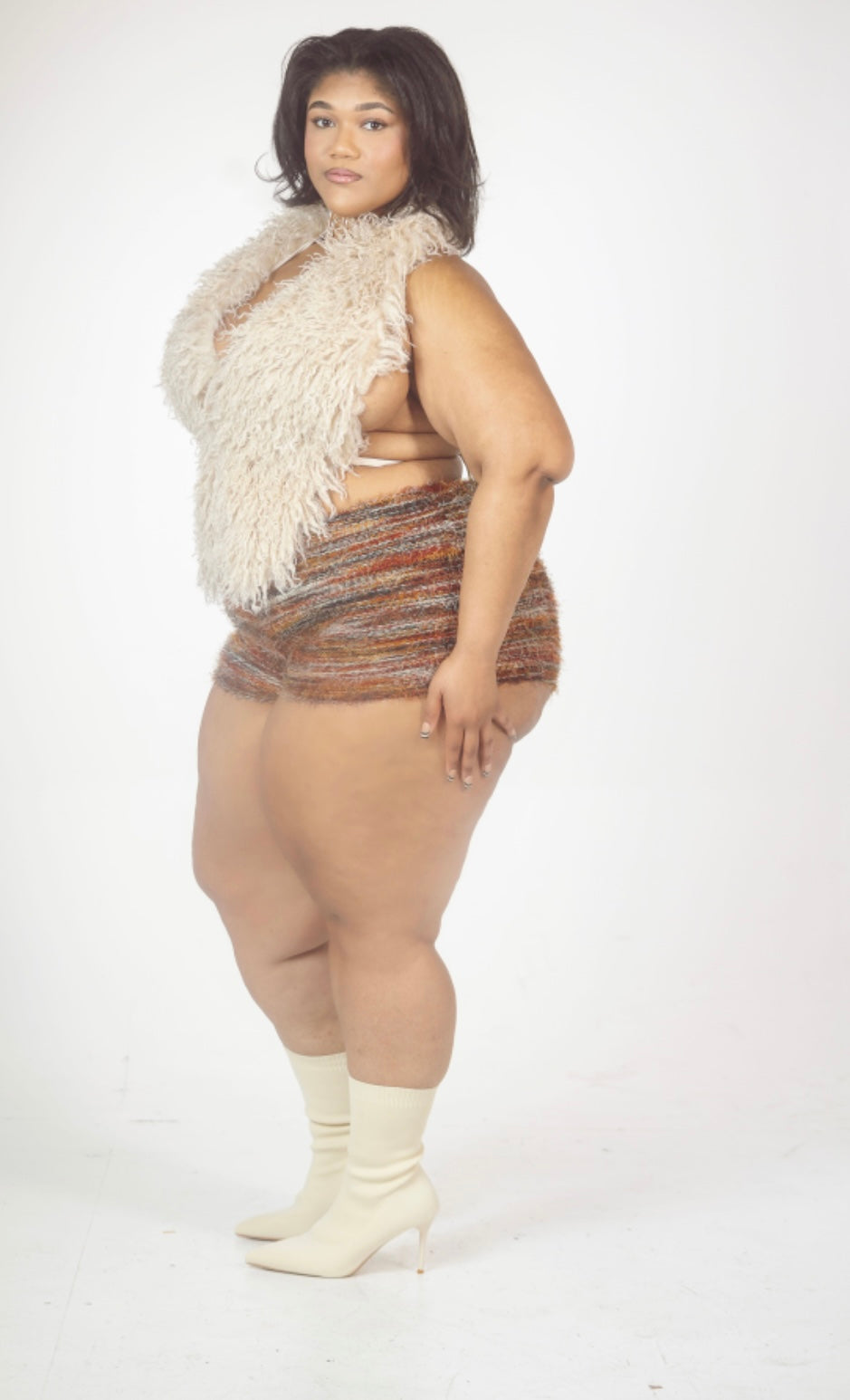 APF Fringe look (Vest and Shorts sold separately)