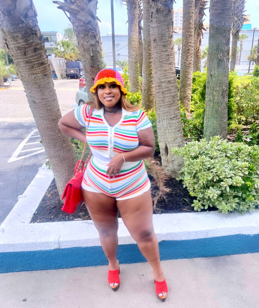 Crochet 2pc short set (Small-2x)