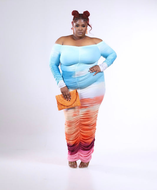 Color me maxi dress (Small-3x)