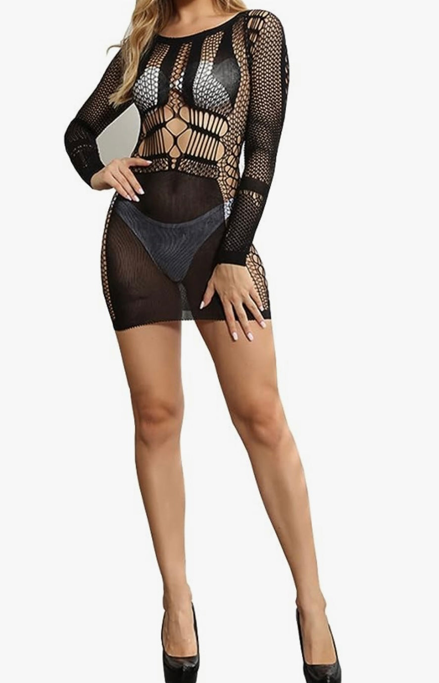 Knit me up cover up dress (One size fits all, up to 3x).
