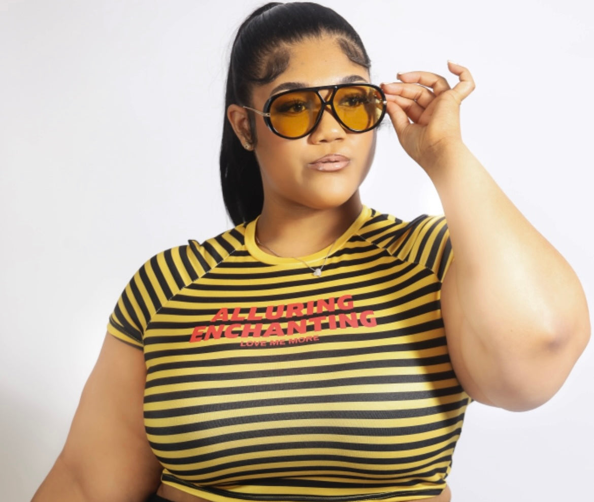 APF Lace Look (Sunglasses, Stripe top, Lace top, lace Capris are sold separately)