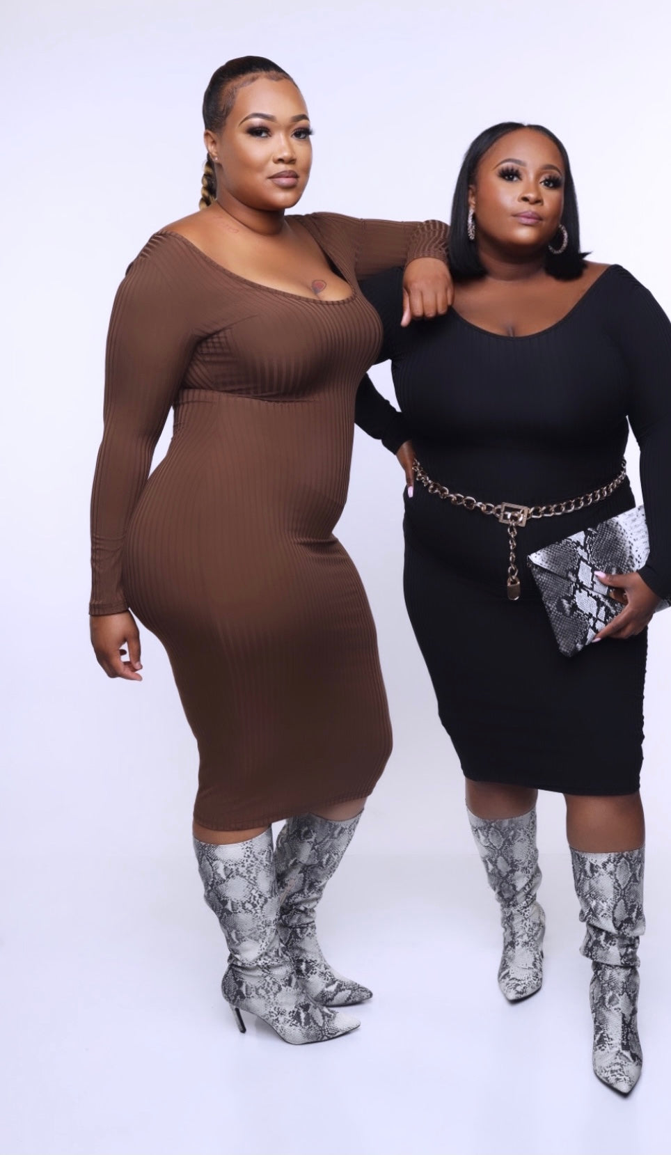 Show me off bodycon ankle dress (Small-2x)