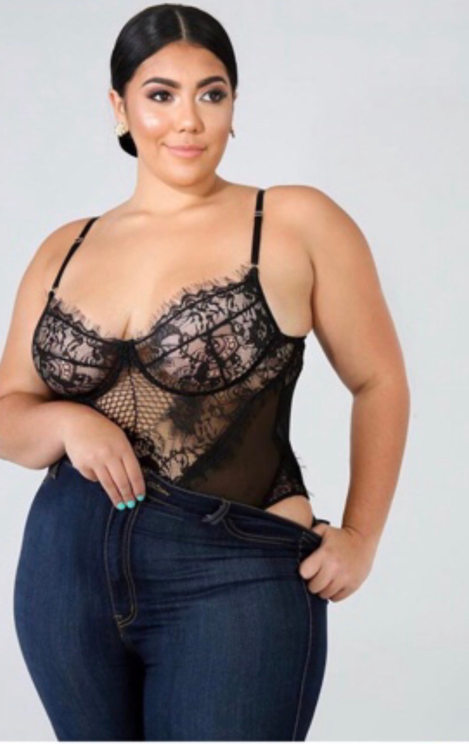 Lace tops & Ruffle love pants (White, Black and Lime) Small-4x