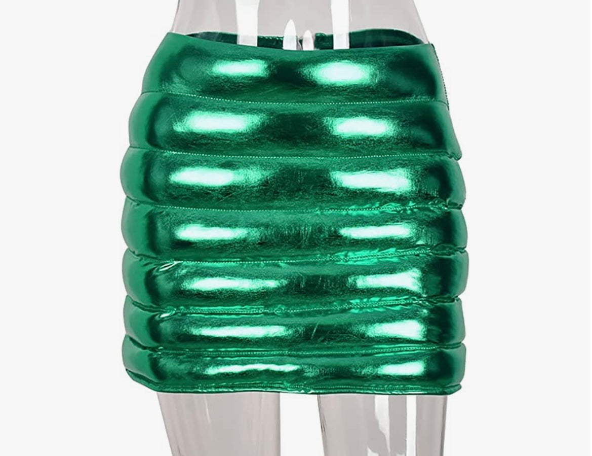 Fire top & Bubble Skirt (Red, Blue, Silver, Purple and Black)